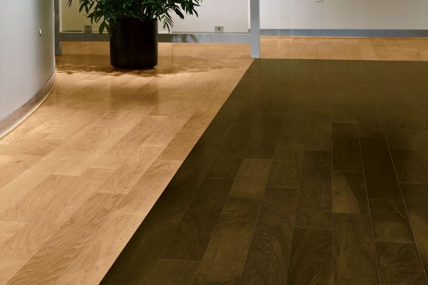 wood flooring for business office